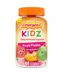 Emergen-C Kidz Daily Vitamin C Gomitas para Immune Support, Fruit Fiesta, 44 Uds