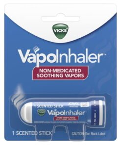 Vapoinhaler Vicks Inhalador Nasal Portátil sin Medicamentos, Alivio de los Senos Nasales, Mentol, 1 Uds