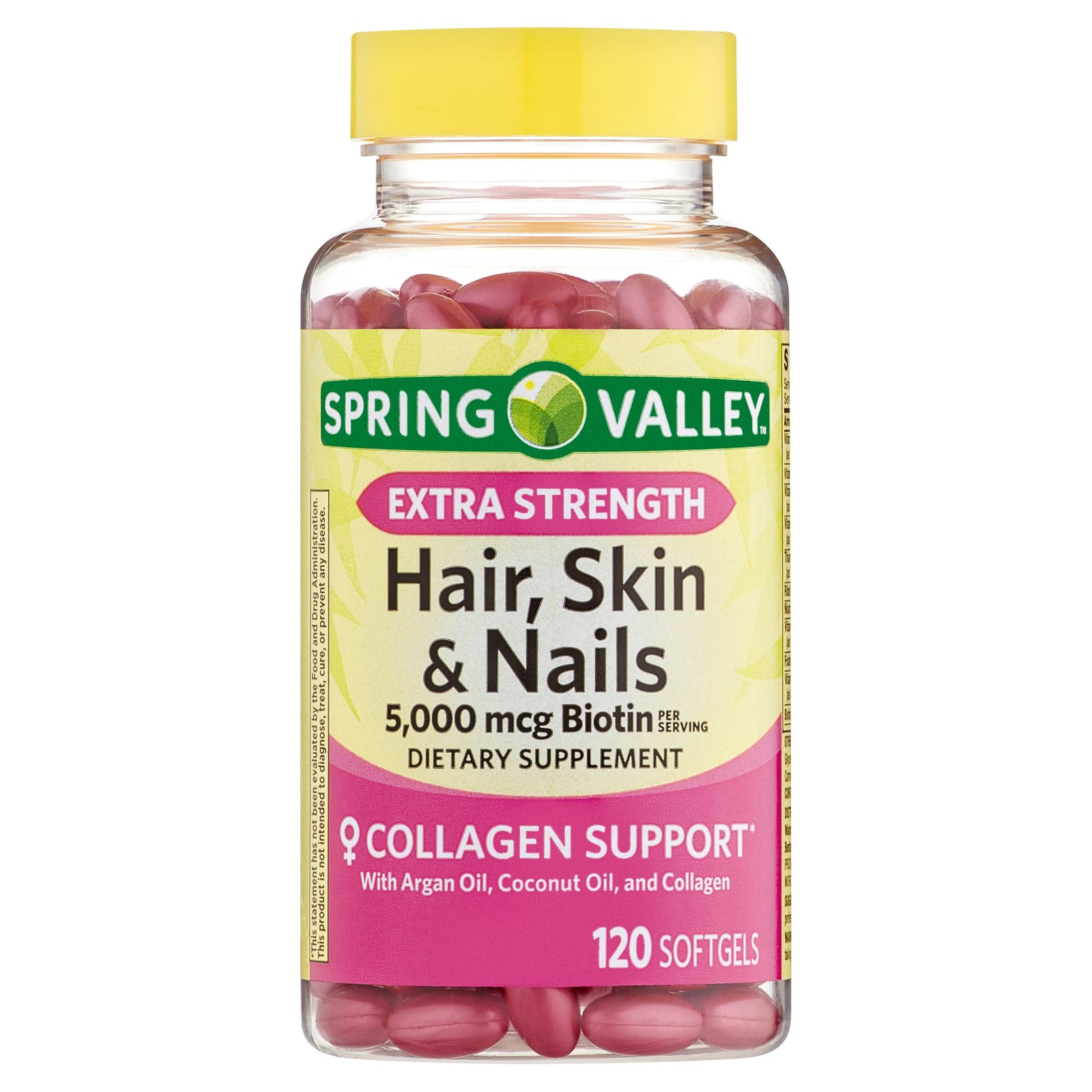 Spring-Valley-Hair-Skin-Nails-Dietary-Supplement-Softgels-5-000-Mcg-Biotin-120-Ct_70f67946-d0ca-4065-941d-1bd93c00a49b.06094c9a98492531875d7f49be565a65